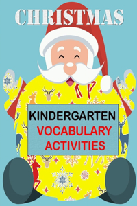 Christmas KINDERGARTEN VOCABULARY ACTIVITIES