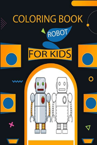 Robot Coloring Book for kids