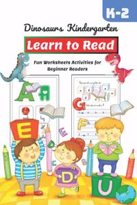 Dinosaurs Kindergarten Learn to Read