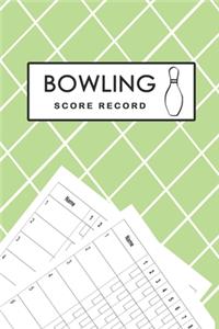 Bowling Score Record