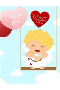 Valentines Coloring Book For Kids
