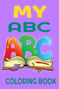 my abc coloring book