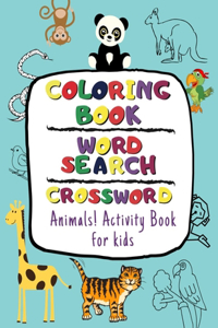 Animals! Activity Books For Kids