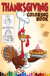Thanksgiving Coloring Book