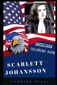 Scarlett Johansson Americana Coloring Book