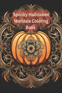 Spooky Halloween Mandala Coloring Book