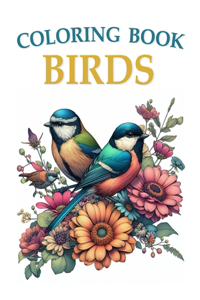 Birds Coloring Book
