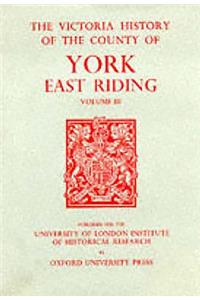 History of the County of York East Riding