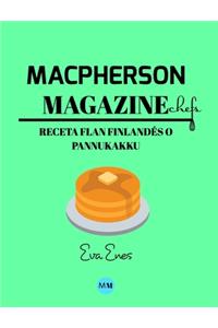 Macpherson Magazine Chef's - Receta Flan finlandés o Pannukakku