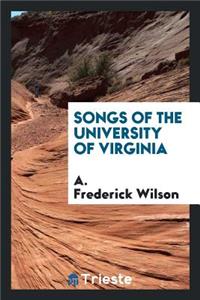 Songs of the University of Virginia