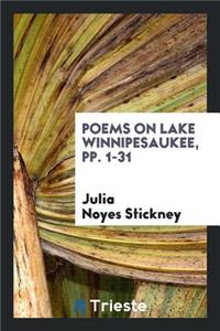 Poems on Lake Winnipesaukee