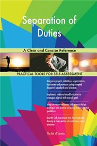Separation of Duties A Clear and Concise Reference