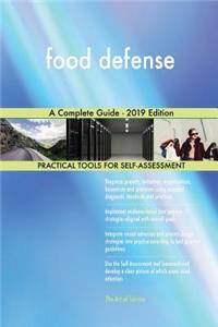 food defense A Complete Guide - 2019 Edition