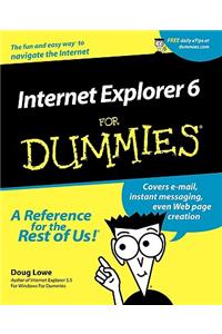 Internet Explorer 6 for Dummies