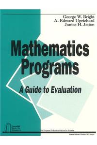 Mathematics Programs