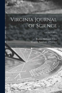 Virginia Journal of Science; v.62: no.3 (2011)