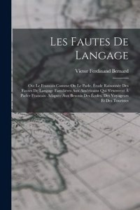 Les Fautes De Langage