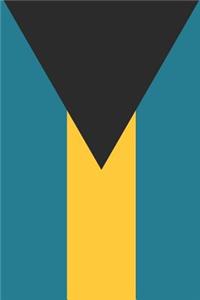 Bahamas Flag Notebook - Bahamian Flag Book - Bahamas Travel Journal