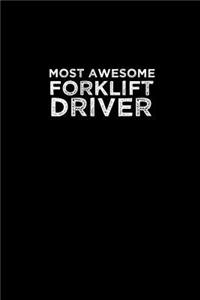 Most awesome forklift driver