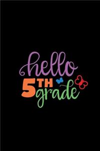 Hello 5th Grade