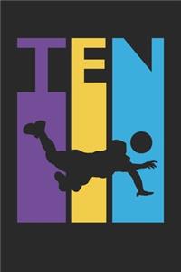 10th Birthday Gift for Volleyball Player Diary - Volleyball Notebook for 10 Year Old Boys and Girls - Colorful Volleyball Journal