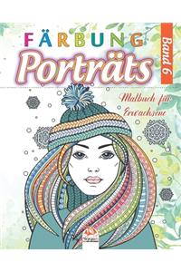 Porträts Färbung 6