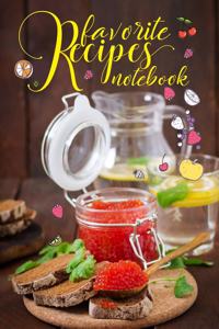 Favorite Recipes Notebook