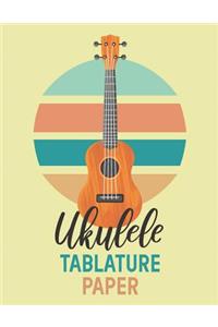 Ukulele Tablature Paper