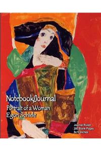 Notebook/Journal - Portrait of a Woman - Egon Schiele