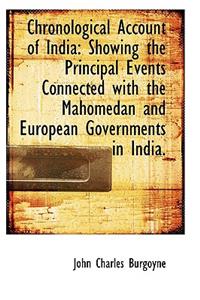 Chronological Account of India