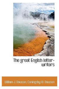 The Great English Letter-Writers