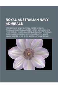 Royal Australian Navy Admirals