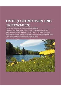Liste (Lokomotiven Und Triebwagen)