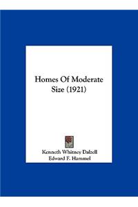 Homes of Moderate Size (1921)