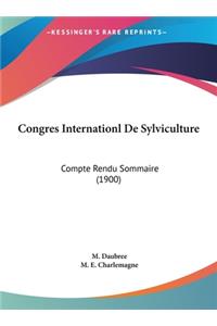 Congres Internationl De Sylviculture