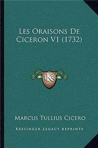 Les Oraisons De Ciceron V1 (1732)
