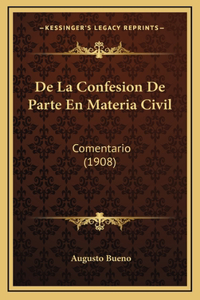 De La Confesion De Parte En Materia Civil