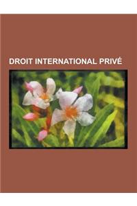 Droit International Prive