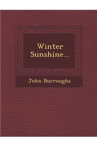 Winter Sunshine...