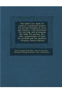 The Ladies' New Book of Cookery