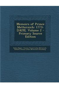 Memoirs of Prince Metternich