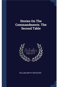 Stories On The Commandments. The Second Table