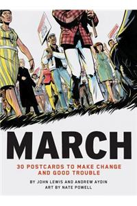 March: 30 Postcards to Make Change and Good Trouble