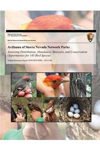 Avifauna of Sierra Nevada Network Parks