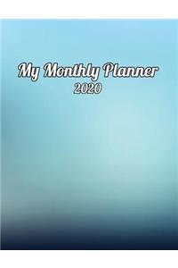 My Monthly Planner 2020