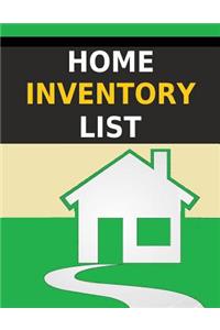 Home Inventory List