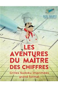 Les aventures du maître des chiffres Grilles Sudoku imprimées grand format