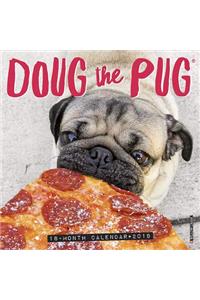 Doug the Pug Mini 2019 Wall Calendar (Dog Breed Calendar)
