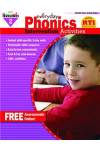 Everyday Phonics Intervention Activities Grade 2 Book Teacher Resource