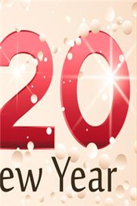My Year of 2020 Daily Diary Journal. Blank Dated Planner Notebook.